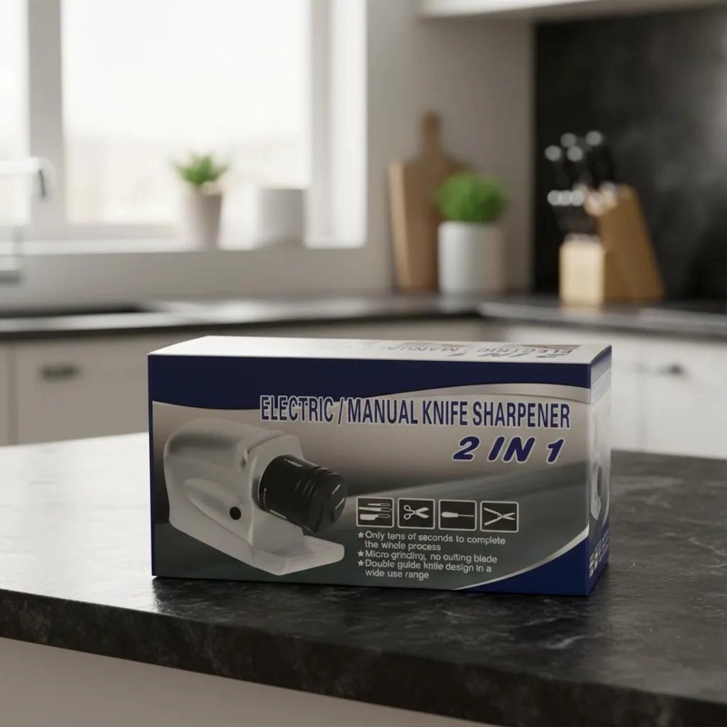 AFILADOR ELE CTRICO Y MANUAL PARA CUCHILLOS CON SISTEMA DE MICRO-MOLIENDA - 3