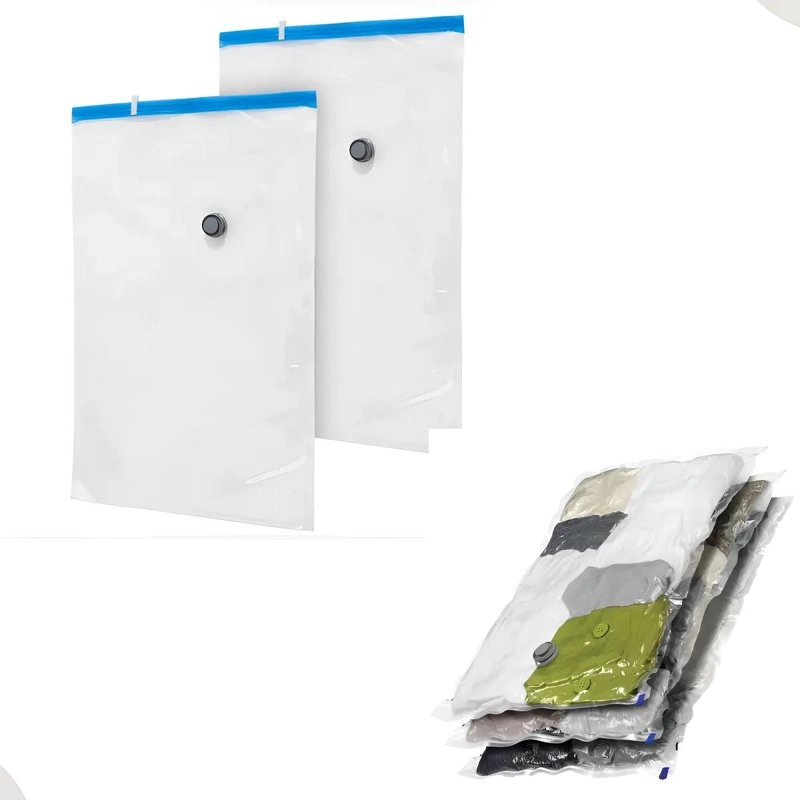 BOLSAS REUTILIZABLES AL VACIO 60X80 CM, PACK DE 12 UNIDADES - 1