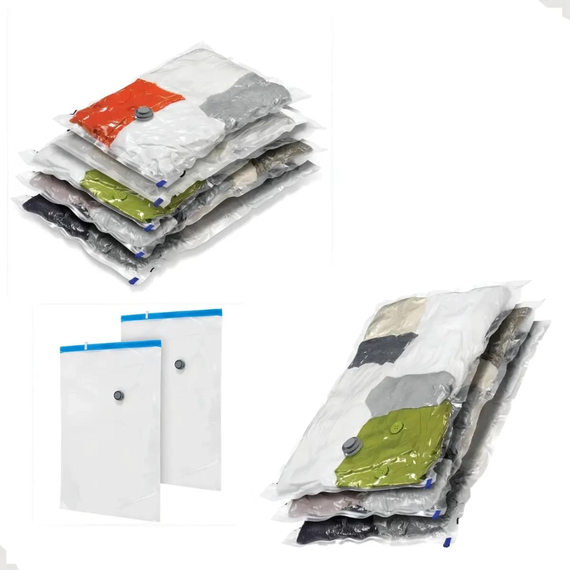 BOLSAS REUTILIZABLES AL VACIO 60X80 CM, PACK DE 12 UNIDADES - 7