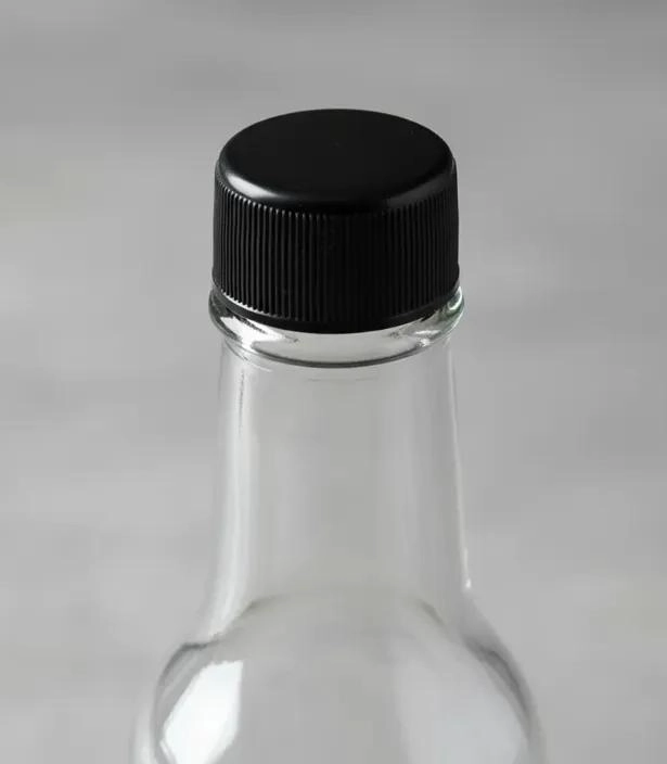 SET DE 4 BOTELLAS DE VIDRIO TRANSPARENTES DE 150 ML PARA SALSAS Y ESENCIAS - 6