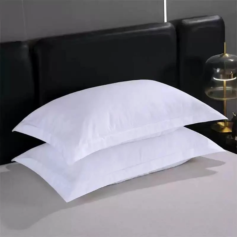 FUNDA DE ALMOHADA BLANCA 70X50CM, 4 UNIDADES SUAVES - 2