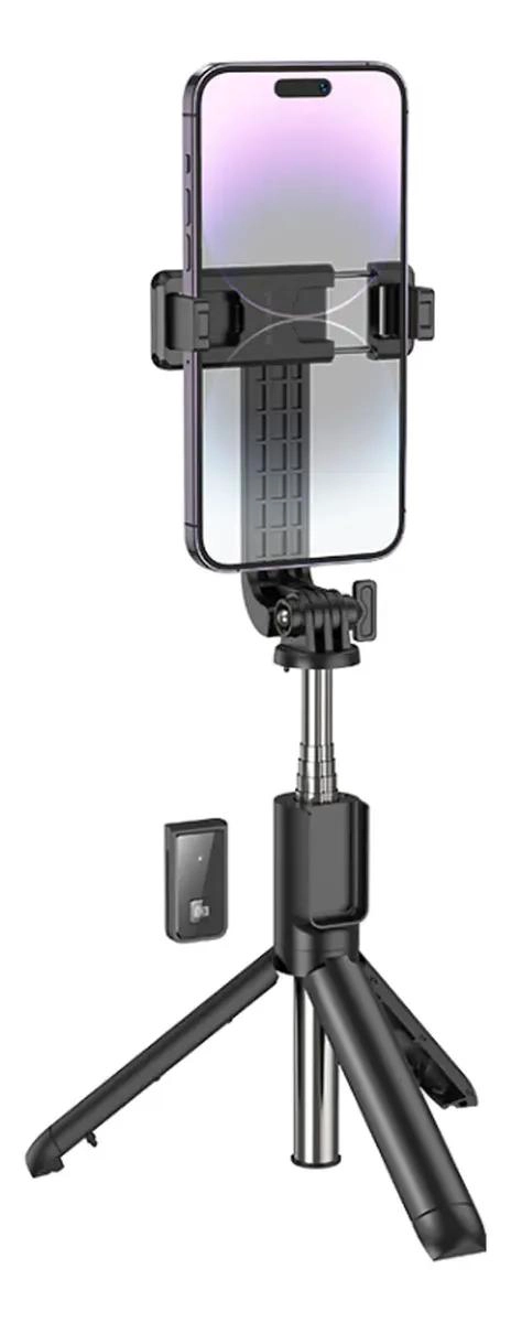 BASTON DE SELFIE TRIPODE CON CONTROL REMOTO Y SOPORTE PORTATIL - 1
