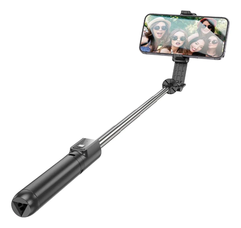 BASTON DE SELFIE TRIPODE CON CONTROL REMOTO Y SOPORTE PORTATIL - 2