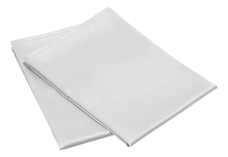 FUNDA DE ALMOHADA BLANCA 600 HILOS SEDA SATE N 100% - 7