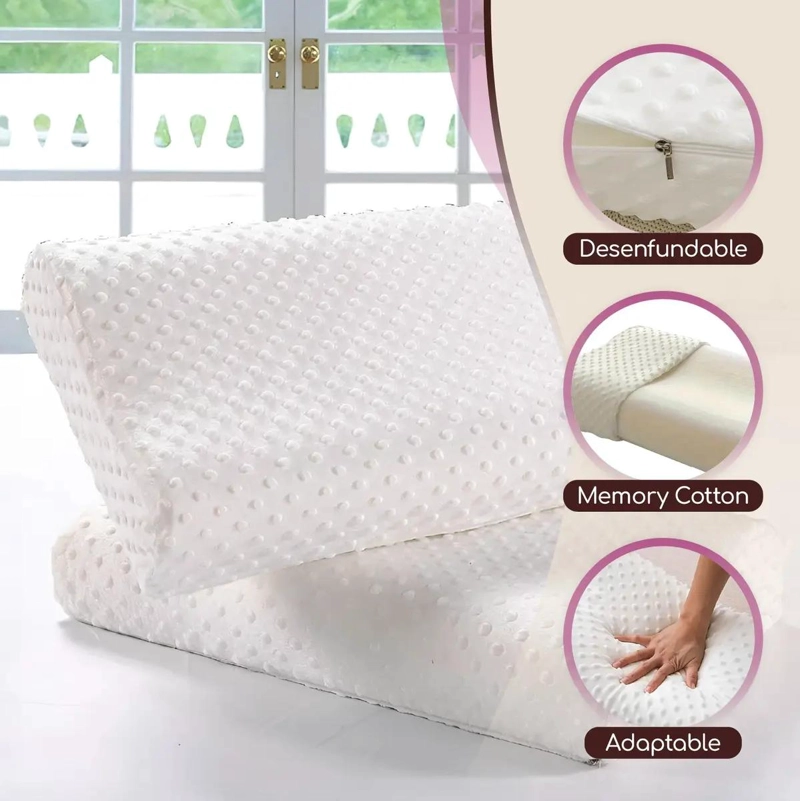PACK DE 2 ALMOHADAS CERVICALES VISCOELASTICAS PARA UN SUEÑO REPARADOR - 4