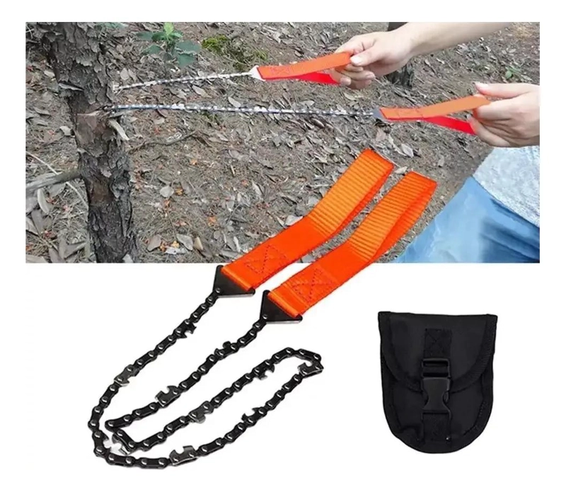 SIERRA DE MANO PORTATIL PARA JARDINERIA Y CAMPING - 2