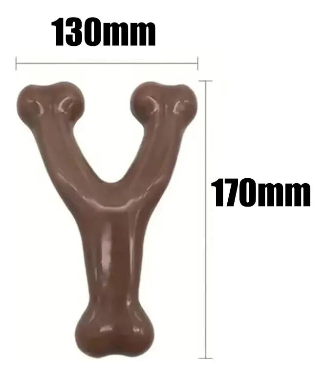 JUGUETE MASTICABLE PARA PERROS SABOR BACON MEDIANO - 2