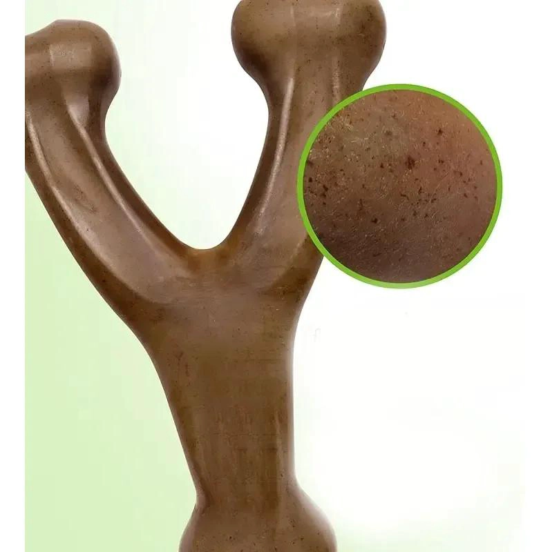JUGUETE MASTICABLE PARA PERROS SABOR BACON MEDIANO - 4