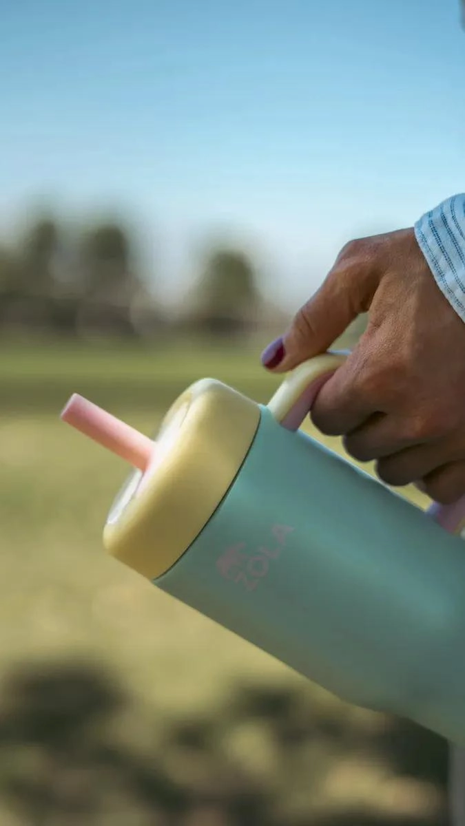 VASO TE RMICO QUENCHER 530 ML PARA NIÑOS EN COLOR CELESTE - 2