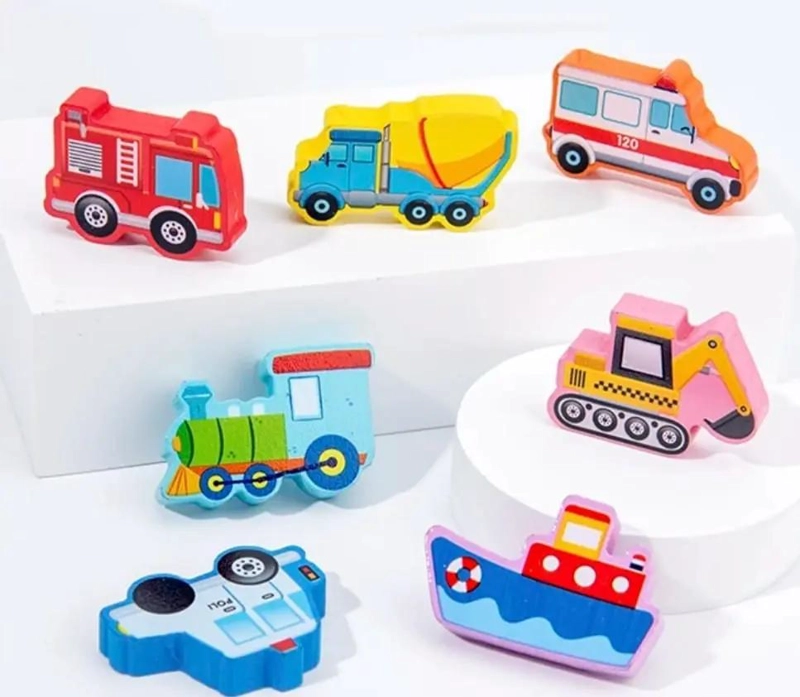 TABLERO DE PESCA MAGNE TICO DE MADERA PARA NIÑOS - 8