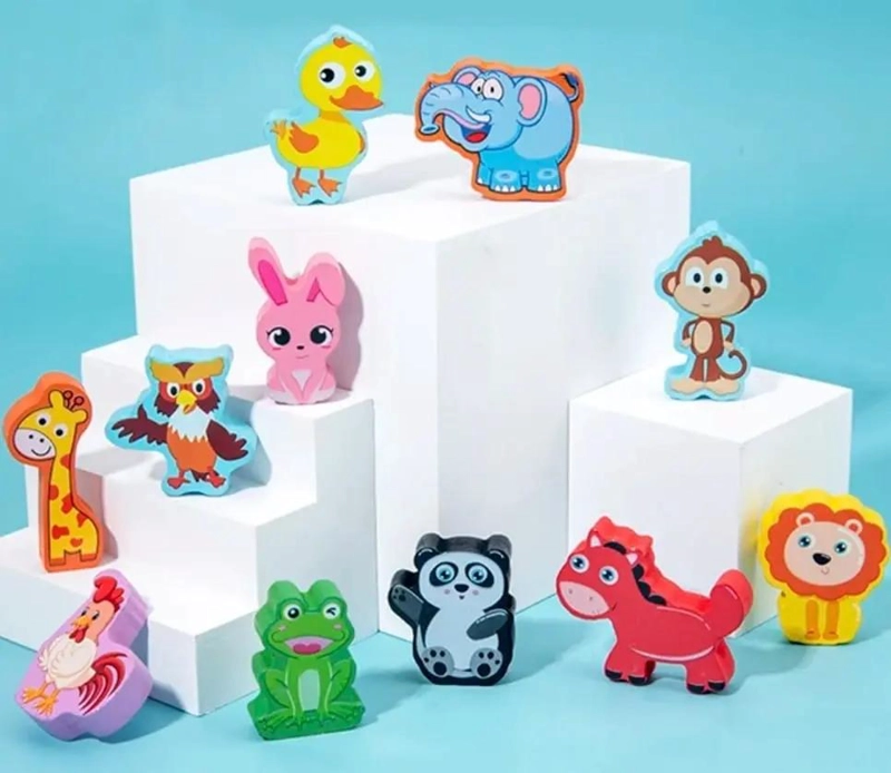 TABLERO DE PESCA MAGNE TICO DE MADERA PARA NIÑOS - 9