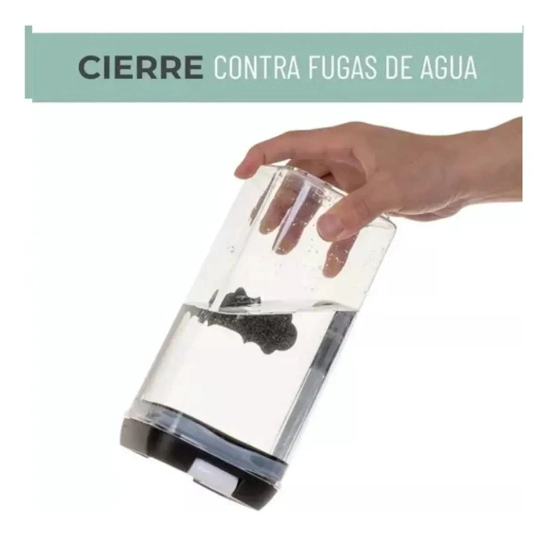 SET DE 7 CONTENEDORES ORGANIZADORES PARA ALIMENTOS CON CIERRE HERME TICO - 4