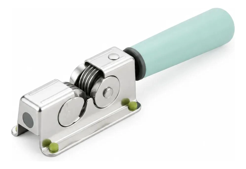 AFILADOR MANUAL COMPACTO PARA CUCHILLOS CON CUERPO DE ACERO INOXIDABLE - 1