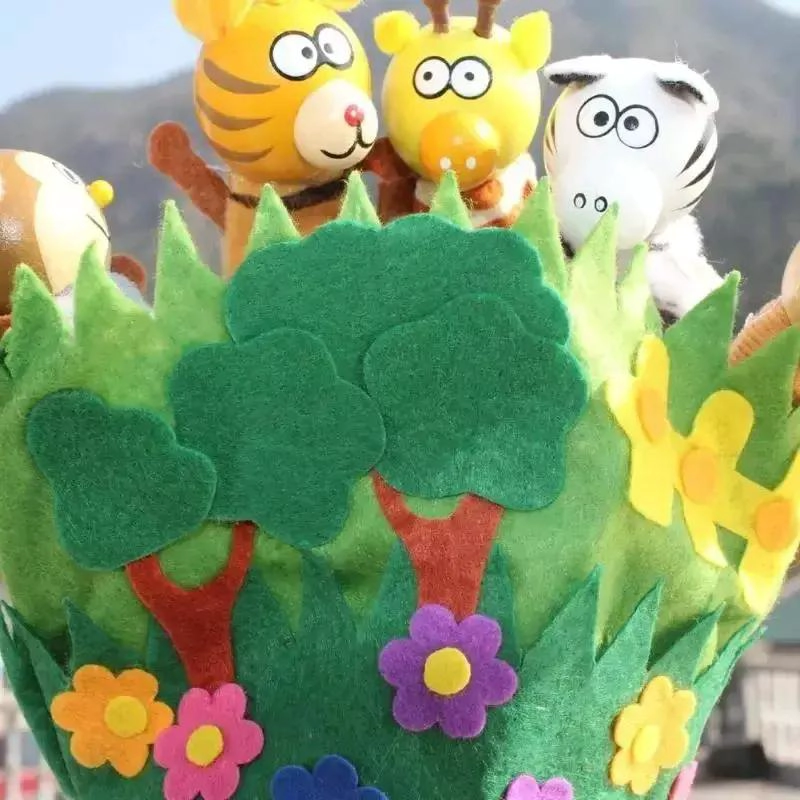 SET DE TITERES DE DEDO ANIMALES DIDACTICOS PARA NIÑOS - 2