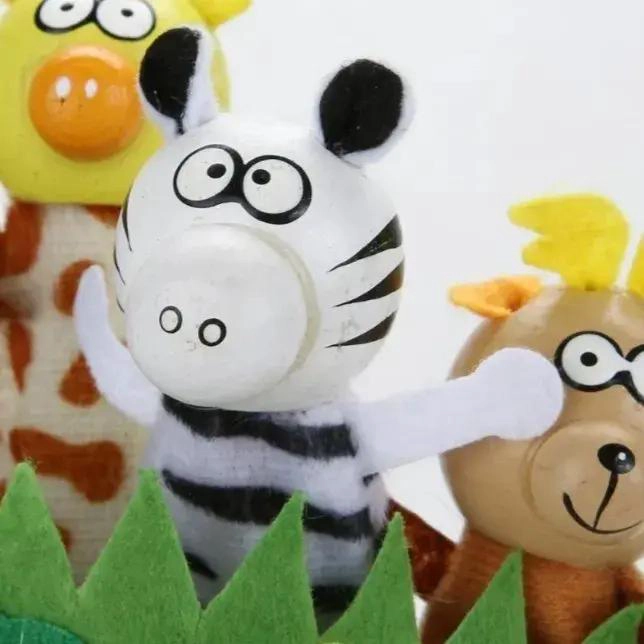 SET DE TITERES DE DEDO ANIMALES DIDACTICOS PARA NIÑOS - 3