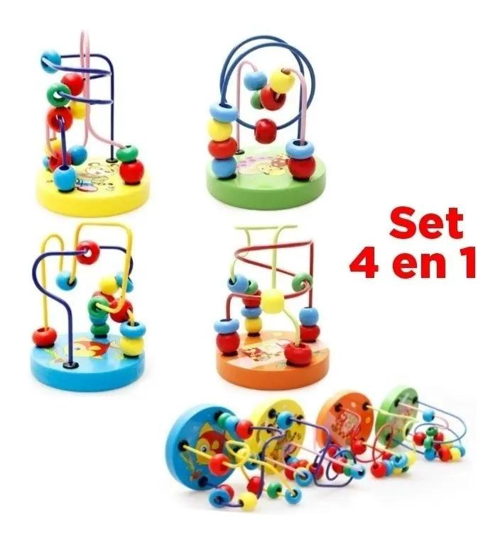 LABERINTO DIDACTICO DE MADERA PARA NIÑOS - 1