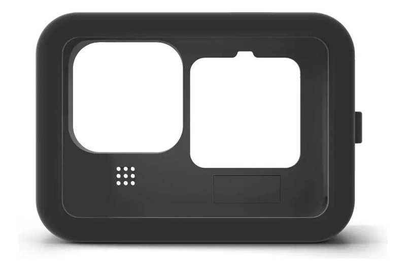 FUNDA DE SILICONA CON TAPA Y CORREA PARA CAMARA DE ACCION - 3