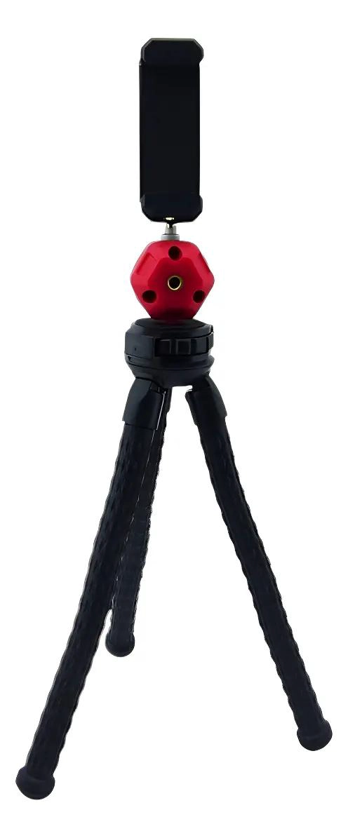 TRIPODE FLEXIBLE 360° PARA DISPOSITIVOS MOVILES Y CAMARAS - 1