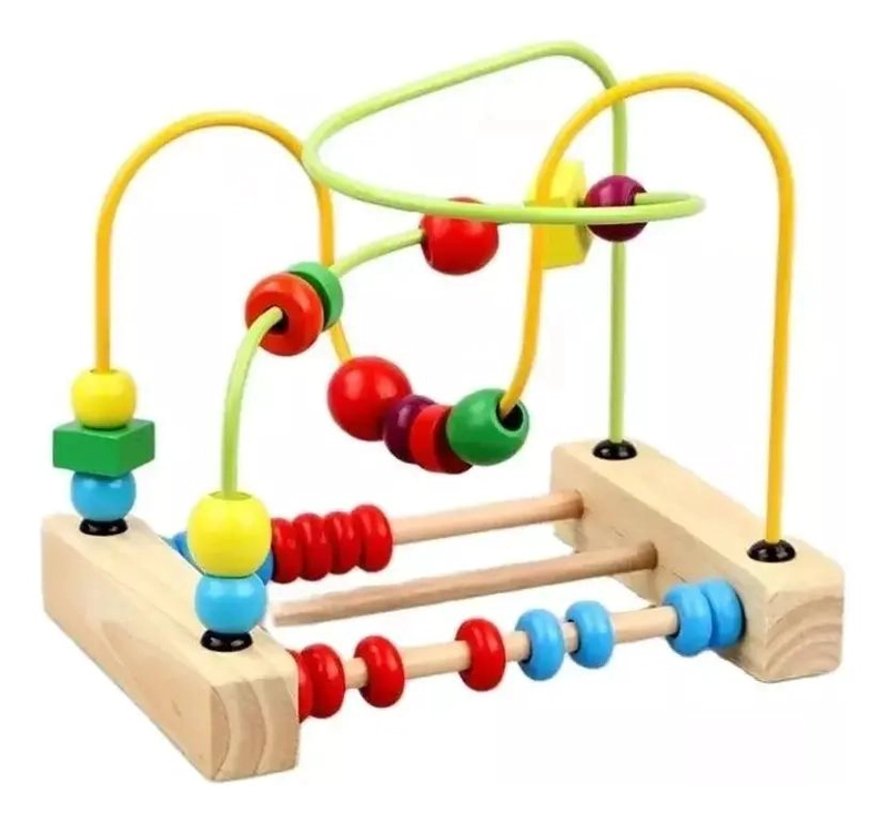 JUGUETE DIDACTICO DE MADERA PARA DESARROLLO INFANTIL - 8