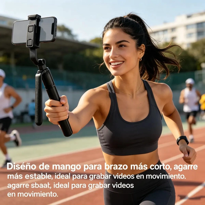 TRIPODE PARA CELULAR Y PALO SELFIE ESTABILIZADOR 170 CM - 4