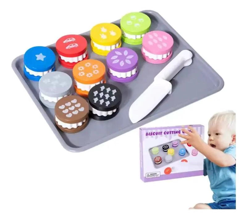 SET DE UTENSILIOS DE COCINA DE MADERA PARA NIÑOS - 1