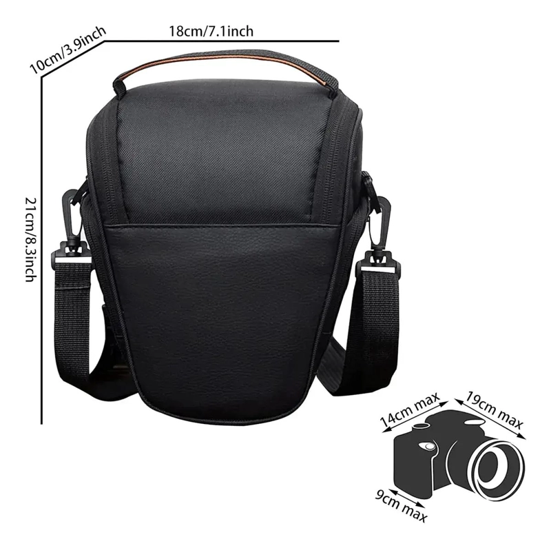 BOLSO PARA CAMARAS LENTE DSLR COMPACTO Y ELEGANTE - 4