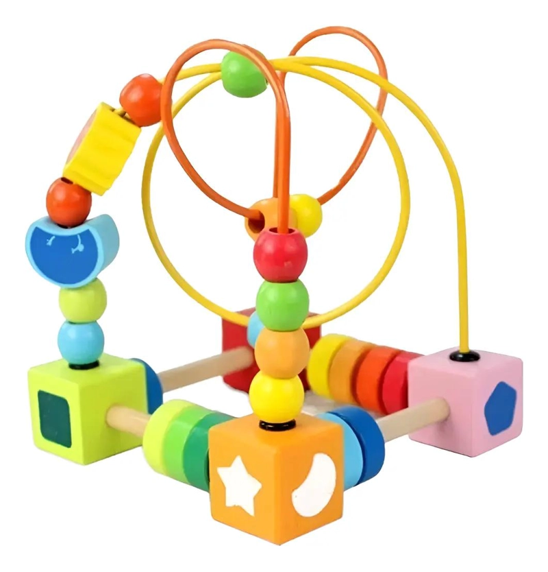 BLOQUES DE MADERA DIDACTICOS PARA DESARROLLO INFANTIL - 3