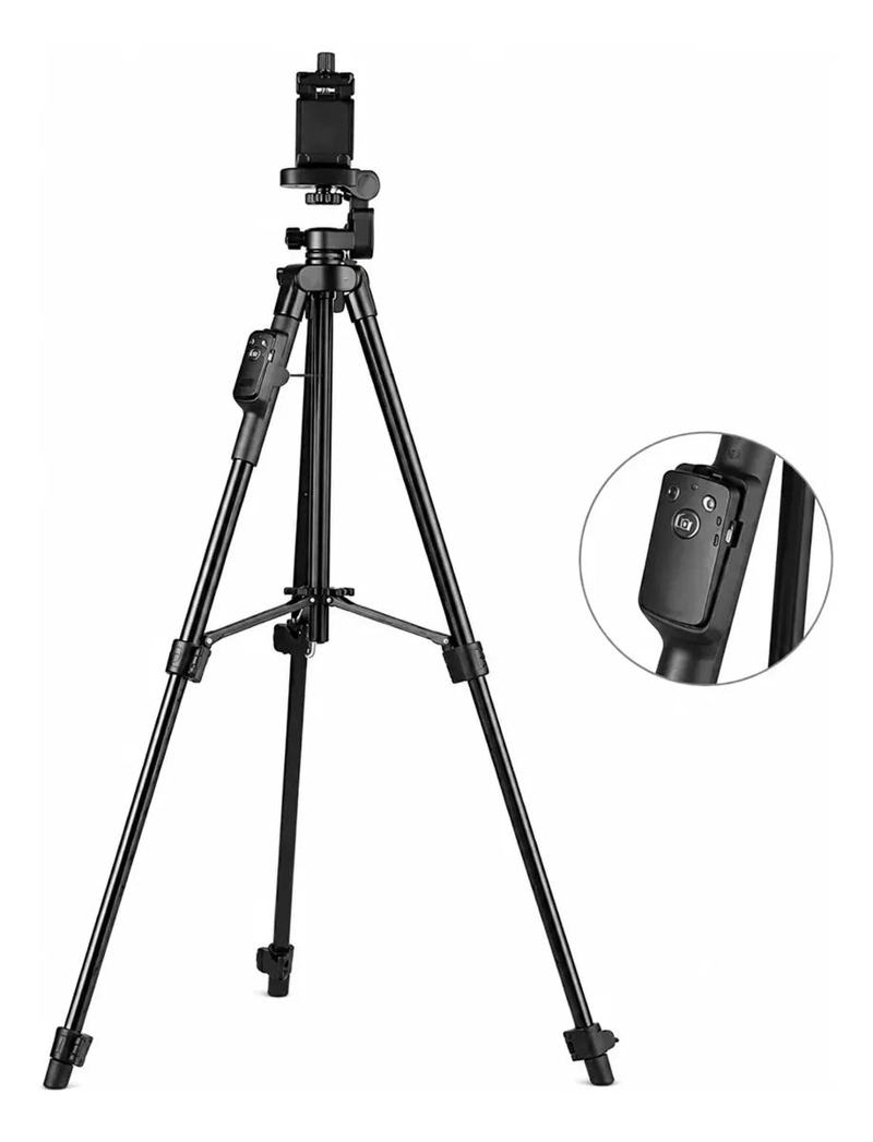 TRIPODE TELESCOPICO AJUSTABLE PARA CELULARES Y CAMARAS - 5