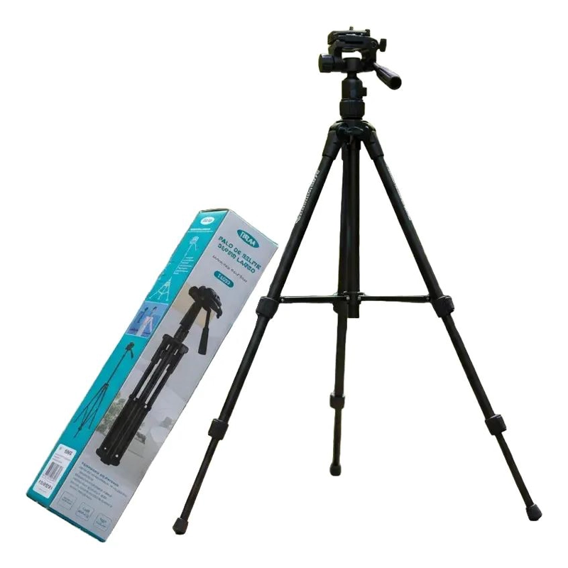 TRIPODE AJUSTABLE PARA CAMARA Y SMARTPHONE CON ESTABILIDAD - 2