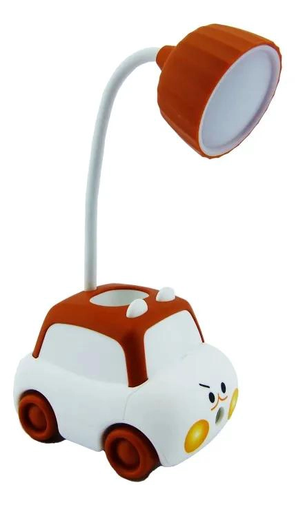 LAMPARA LED INFANTIL CON PORTA LAPIZ Y SACAPUNTAS - 1