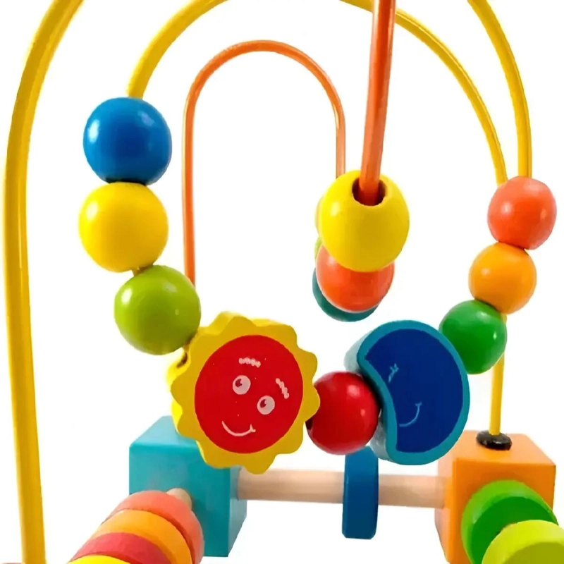 LABERINTO DIDACTICO DE MADERA PARA APRENDIZAJE INFANTIL - 3