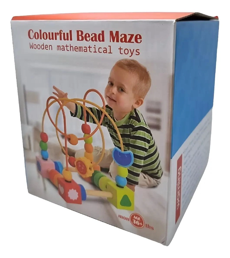 LABERINTO DIDACTICO DE MADERA PARA APRENDIZAJE INFANTIL - 7