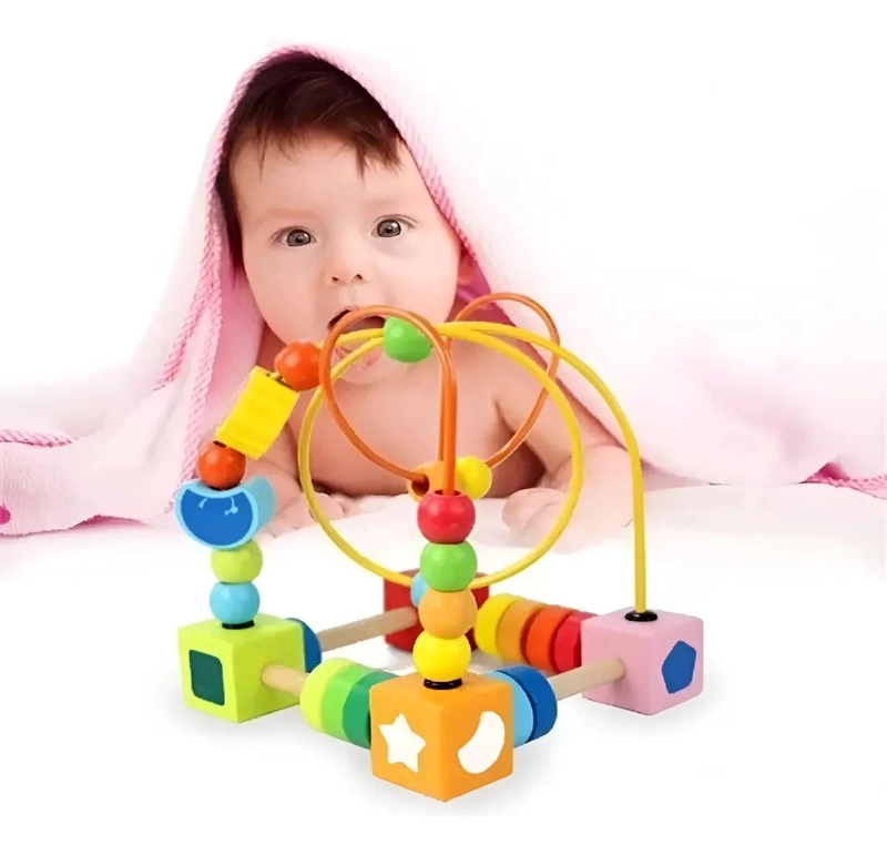 LABERINTO DIDACTICO DE MADERA PARA APRENDIZAJE INFANTIL - 8