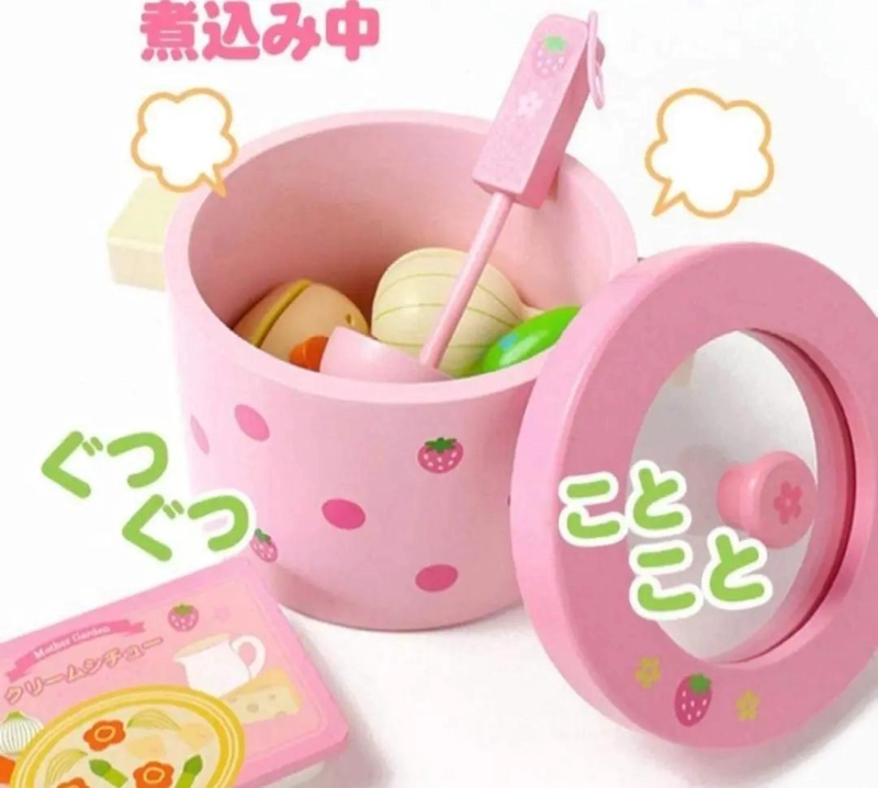 OLLA DE JUGUETE DIDACTICA PARA COCINAR Y APRENDER - 3