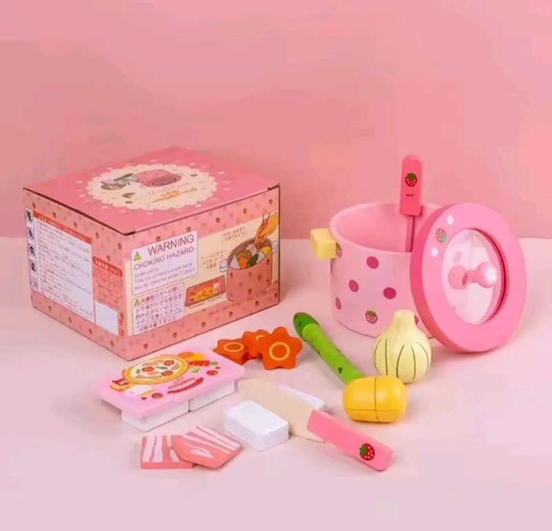 OLLA DE JUGUETE DIDACTICA PARA COCINAR Y APRENDER - 5