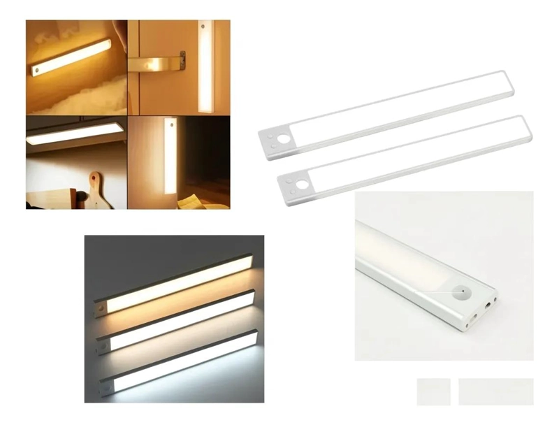 LAMPARA LED RECARGABLE USB CON TRES TONOS DE LUZ - 1