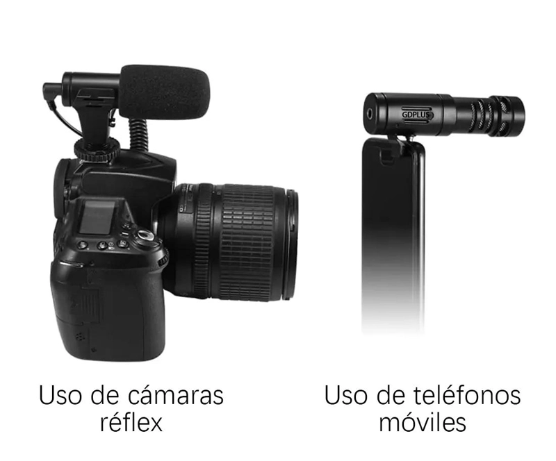 MICROFONO CARDIOIDE COMPACTO PARA GRABACIONES DE AUDIO - 5