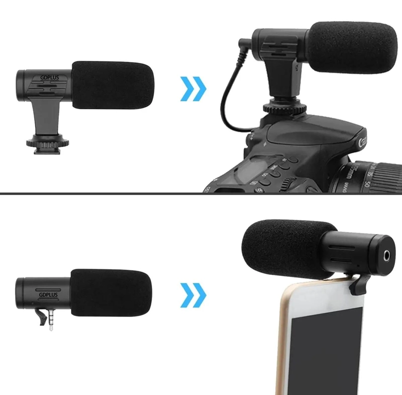 MICROFONO CARDIOIDE COMPACTO PARA GRABACIONES DE AUDIO - 7