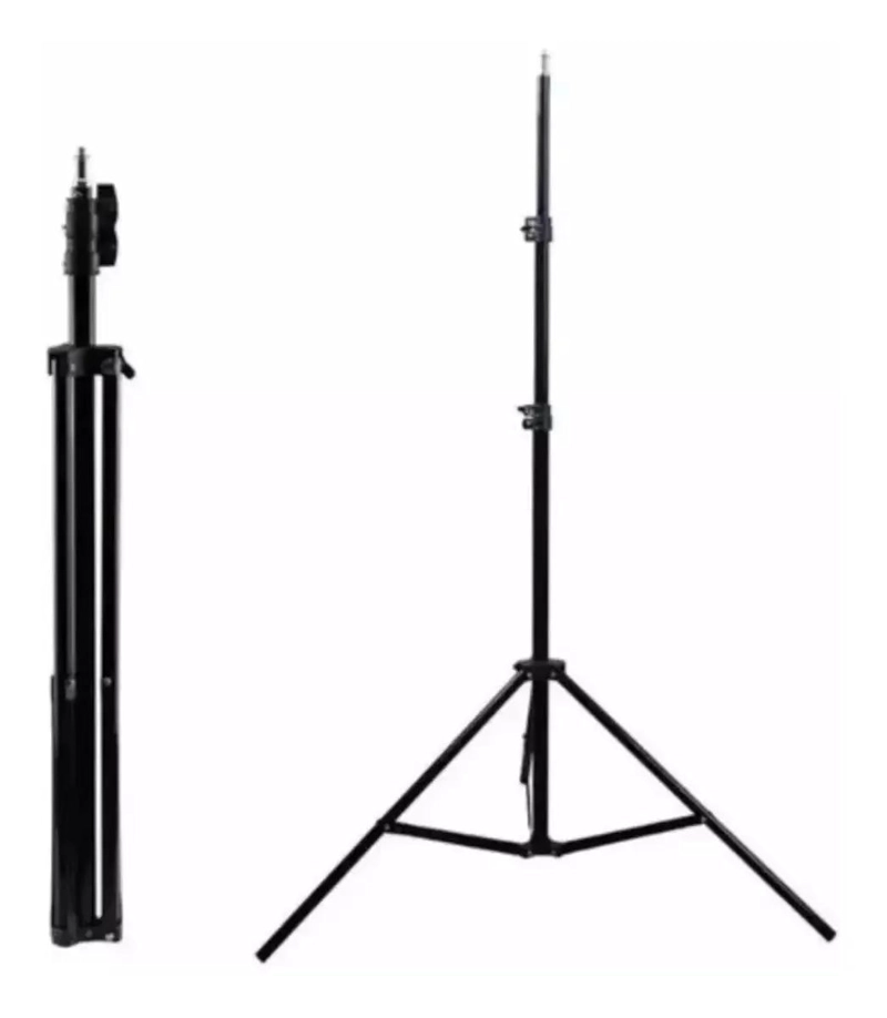 TRIPODE DE ALUMINIO DE 2 METROS PARA CAMARA Y LUZ - 2