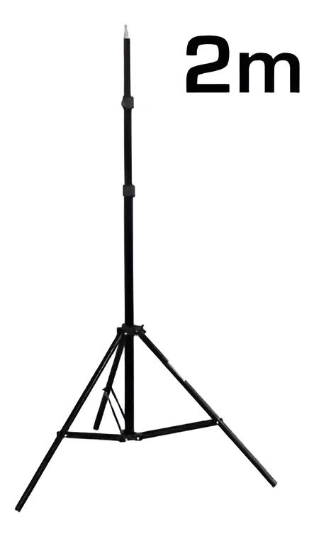 TRIPODE DE ILUMINACION AJUSTABLE DE 2 METROS PARA FOTOGRAFIA - 2