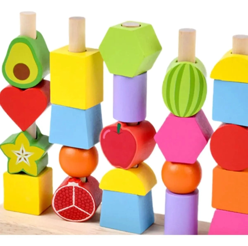 JUEGO EDUCATIVO DE PATRONES Y ENCAJE PARA NIÑOS - 6