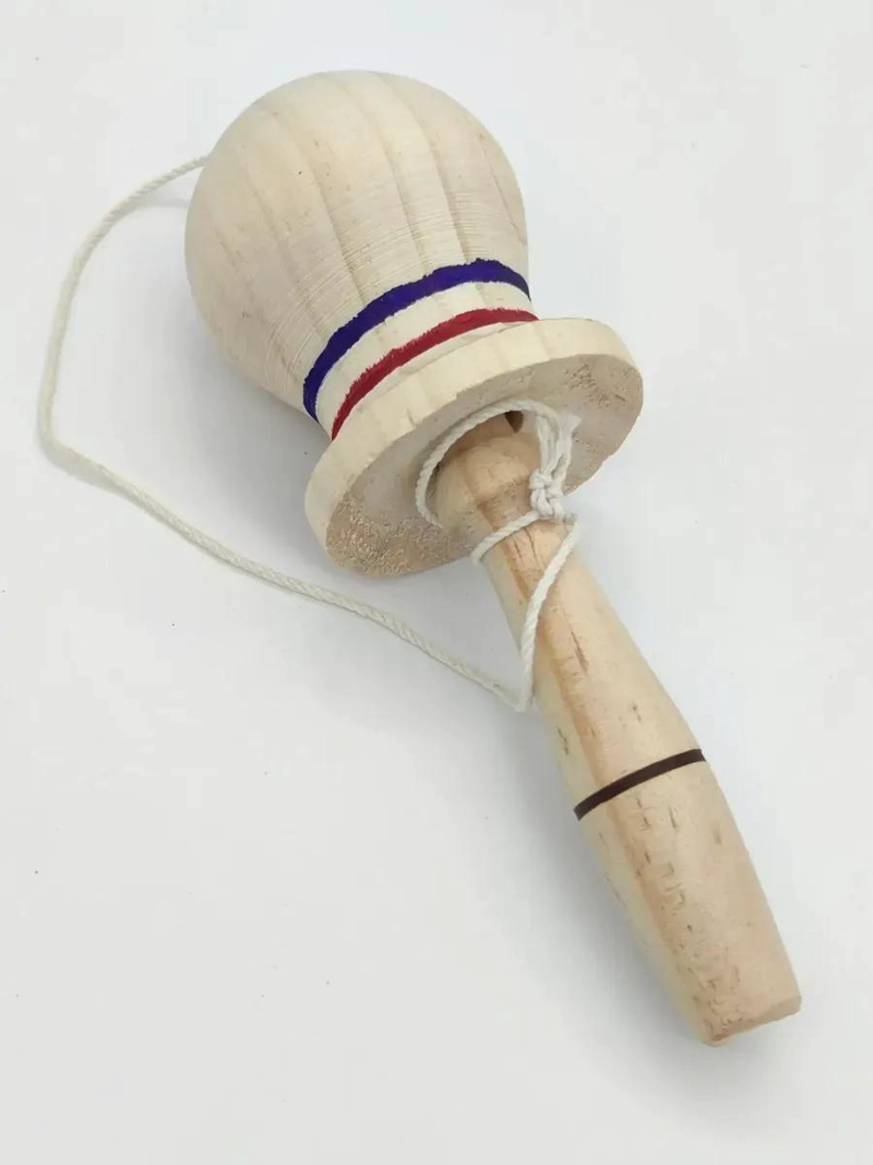 PACK DE 5 EMBOQUES DE MADERA PARA JUEGOS TRADICIONALES - 1