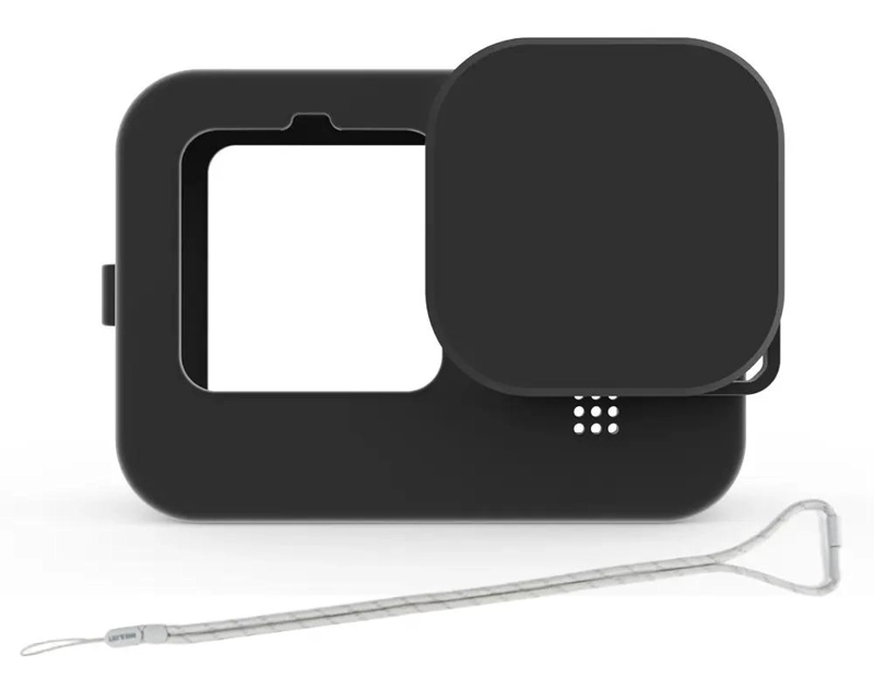 FUNDA DE SILICONA Y ACCESORIOS PARA CAMARA GOPRO HERO 9 10 11 12 - 1