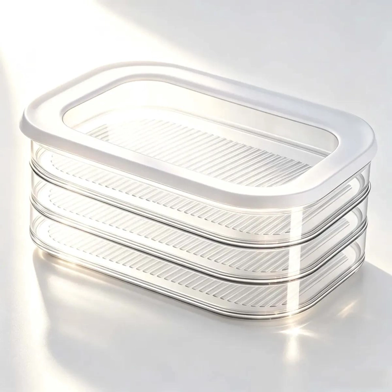 ORGANIZADOR APILABLE DE MULTIPLES CAPAS PARA ALIMENTOS - 1