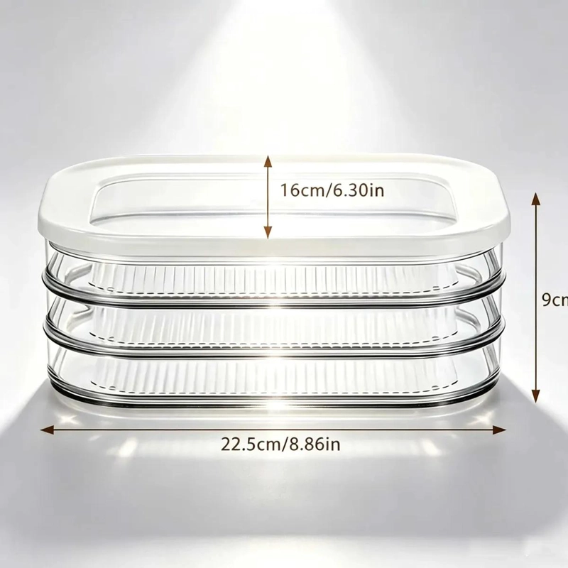 ORGANIZADOR APILABLE DE MULTIPLES CAPAS PARA ALIMENTOS - 2