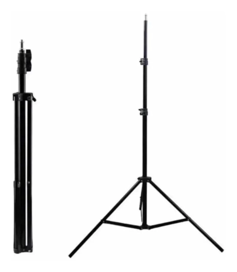 TRIPODE DE ALUMINIO DE 2 METROS PARA CAMARA Y LUZ - 3