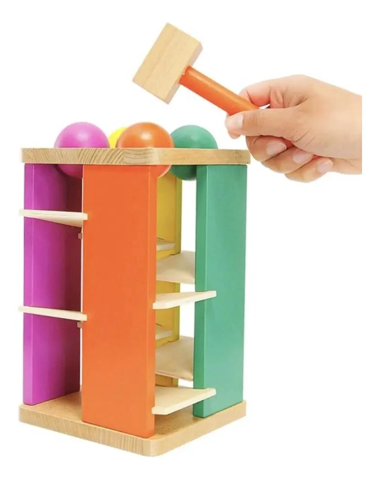 TORRE DE ENCAJE DIDACTICA PARA DESARROLLO INFANTIL - 1