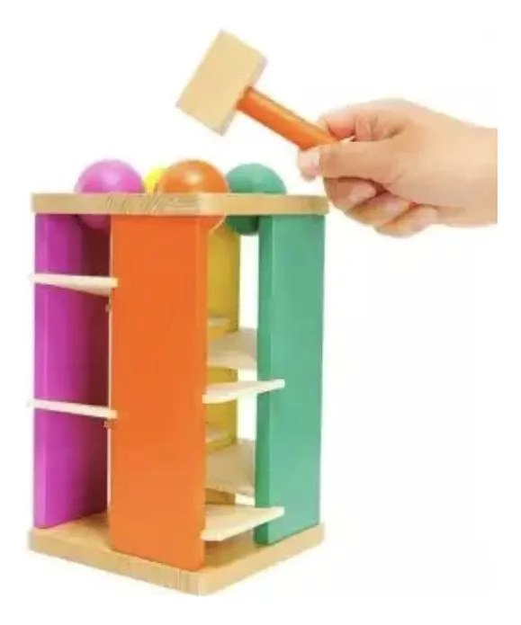 TORRE DE ENCAJE DIDACTICA PARA DESARROLLO INFANTIL - 3