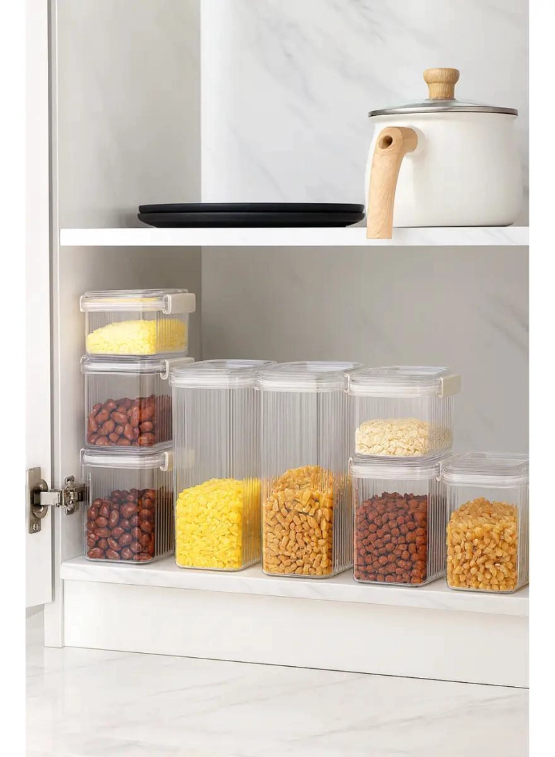 PACK DE 5 RECIPIENTES HERME TICOS PARA ALIMENTOS DE 1 LITRO - 5