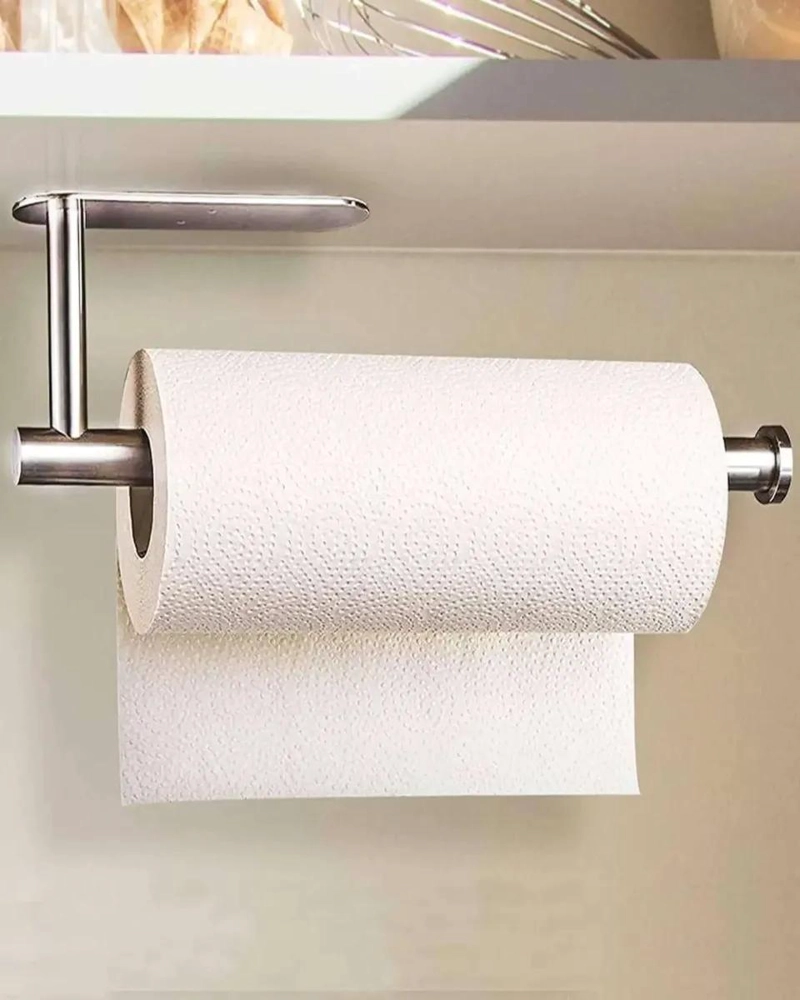 SOPORTE DE PARED PARA TOALLAS DE PAPEL CON INSTALACION FACIL - 5